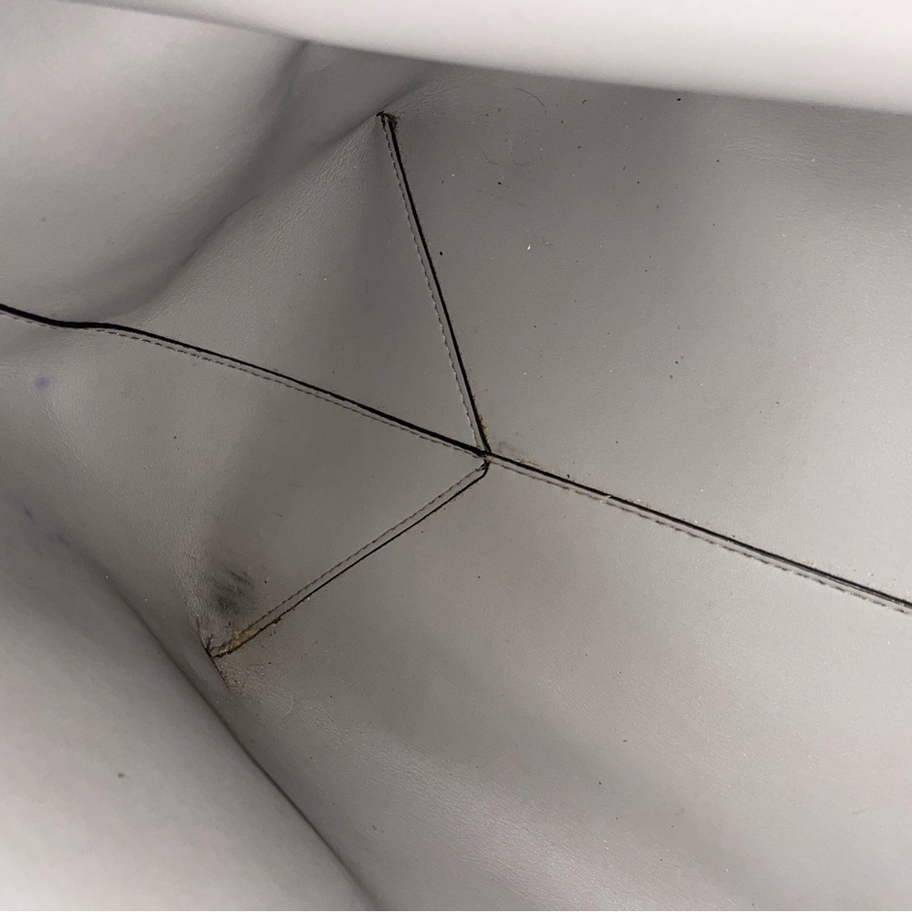 Michael Kors- Black Leather Tote Bag Everyday Work Casual Minimal With Wallet - Picture 10 of 13